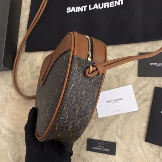 Le Monogramme Cœur Bag In Canvas And Smooth Leather - YPS14 - 6