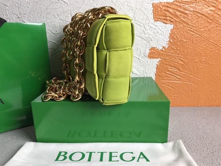 Bottega veneta Women's Chain Cassette in Kiwi - PBV02 - 5
