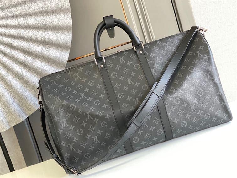 Louis Vuitton Monogram Eclipse Keepall Bandouliere - LDB082 - 5