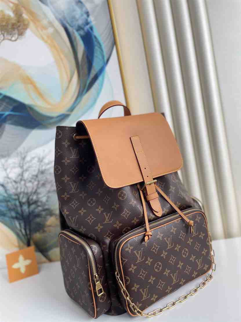 LOUIS VUITTON TRIO BACKPACK BAG - LBP437 - 2