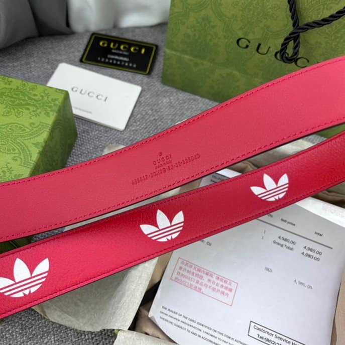 Adidas x Gucci GG Marmont Belt - BELT36 - 3