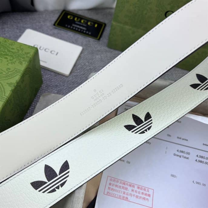 Adidas x Gucci GG Marmont Belt - BELT37 - 4