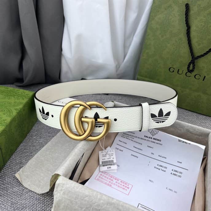 Adidas x Gucci GG Marmont Belt - BELT37 - 5