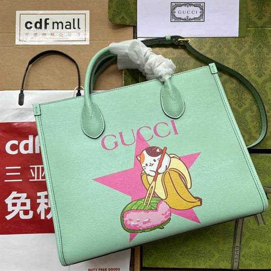 Bananya print small tote Bag - GTB197 - 1