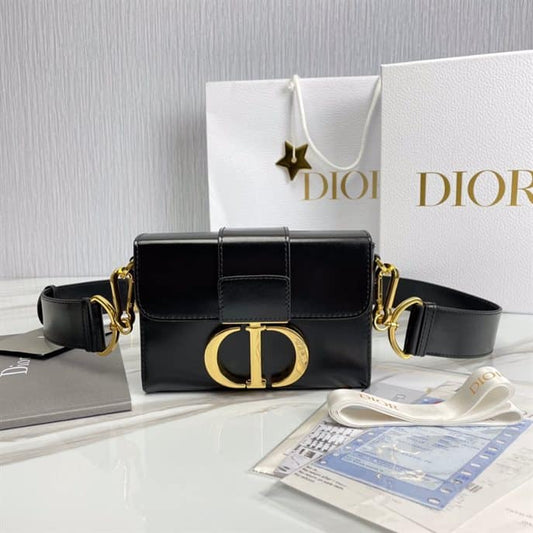 Dior 30 Montaigne Box Bag Latte Box Calfskin - DHB044 - 1