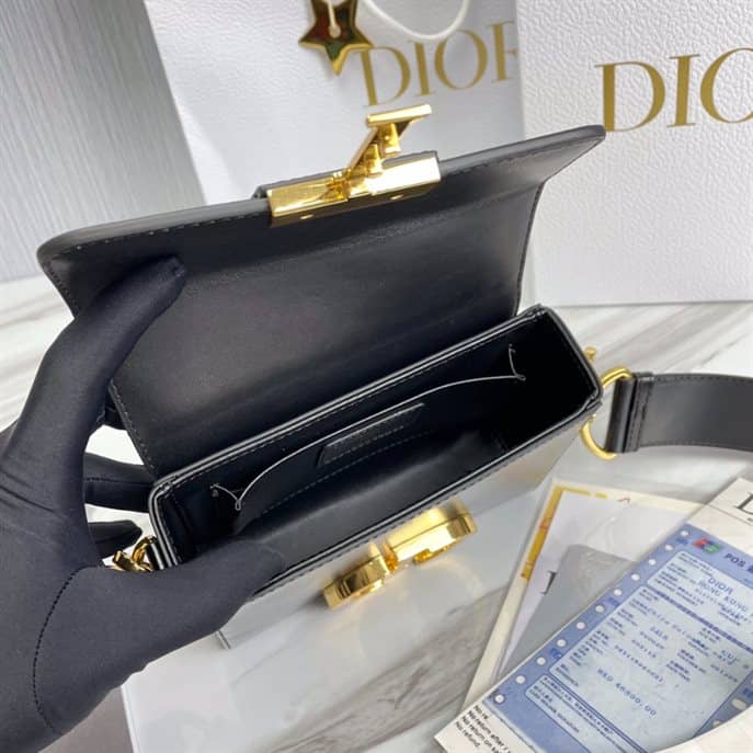 Dior 30 Montaigne Box Bag Latte Box Calfskin - DHB044 - 3