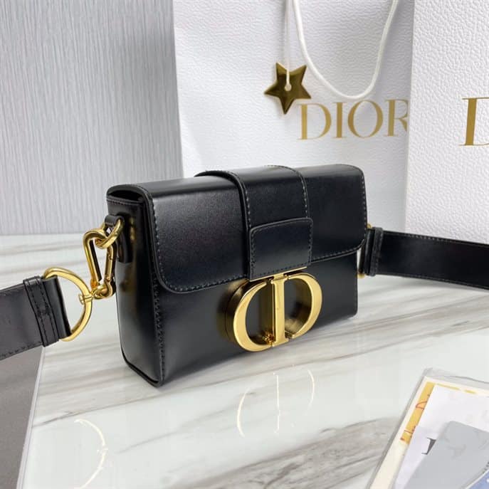 Dior 30 Montaigne Box Bag Latte Box Calfskin - DHB044 - 2