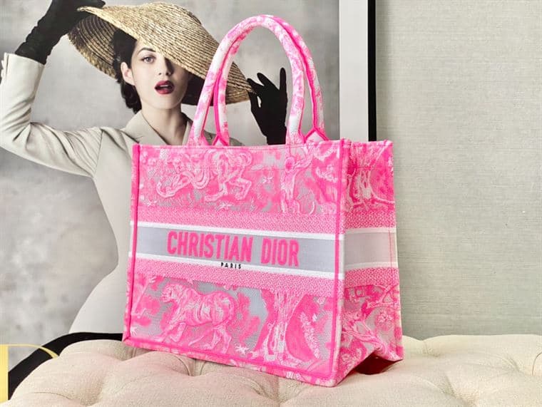 Dior Medium Book Tote Bag - DTB07 - 3