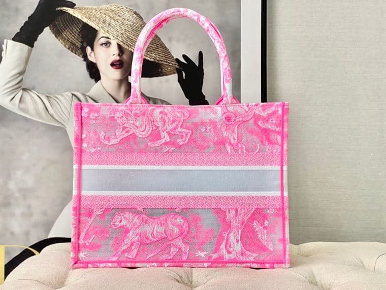 Dior Medium Book Tote Bag - DTB07 - 2