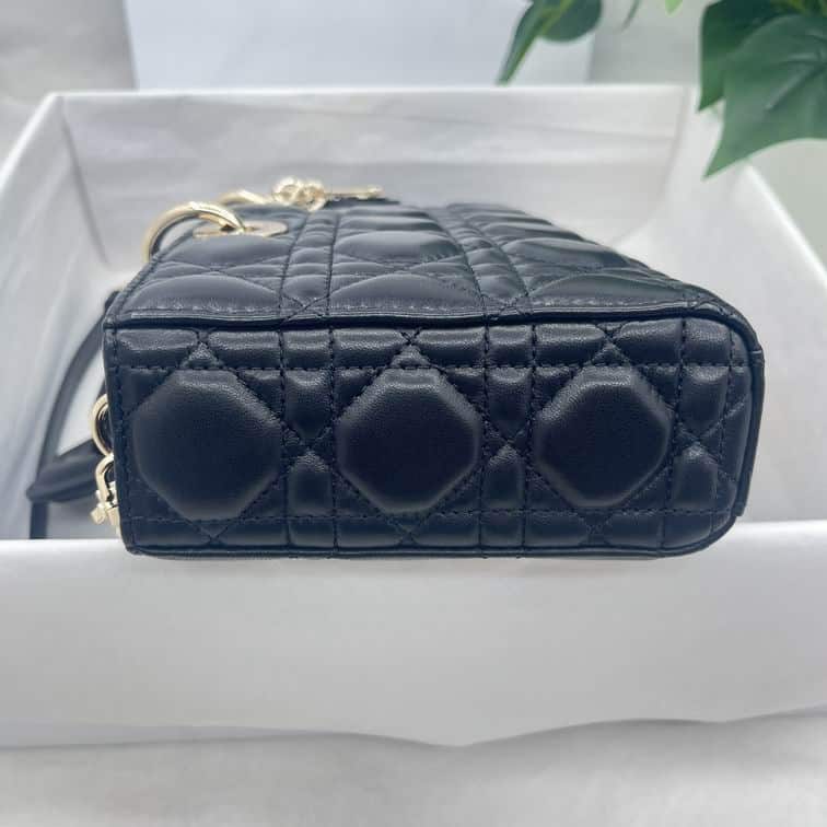 Dior Medium Lady D-Joy Bag Cannage Lambskin - DHB100 - 3