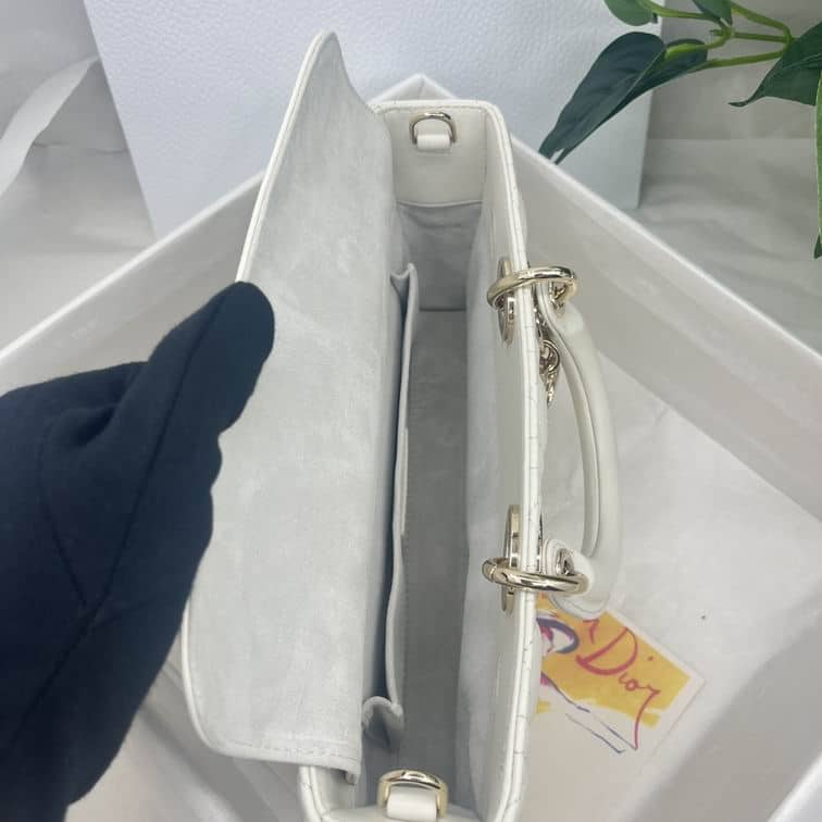 Dior Medium Lady D-Joy Bag Cannage Lambskin - DHB101 - 6