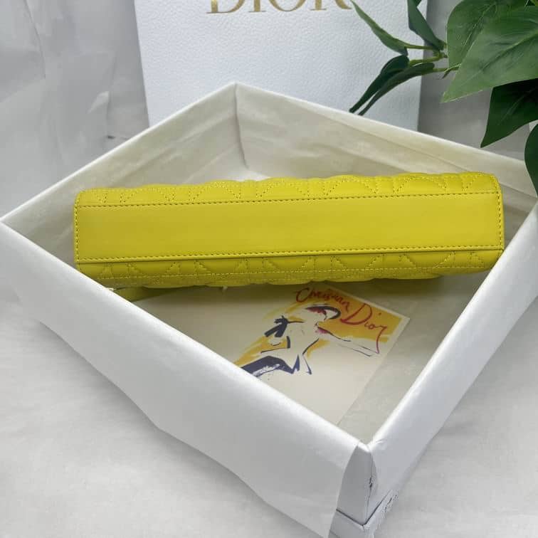 Dior Medium Lady D-Joy Bag Cannage Lambskin - DHB97 - 5