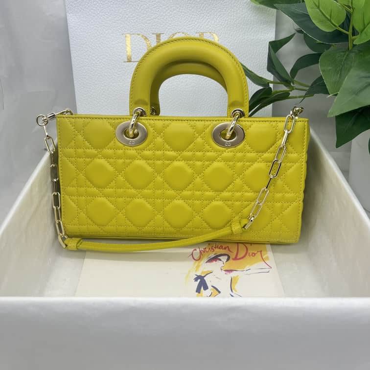Dior Medium Lady D-Joy Bag Cannage Lambskin - DHB97 - 2
