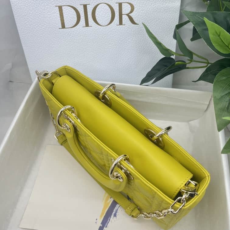 Dior Medium Lady D-Joy Bag Cannage Lambskin - DHB97 - 6