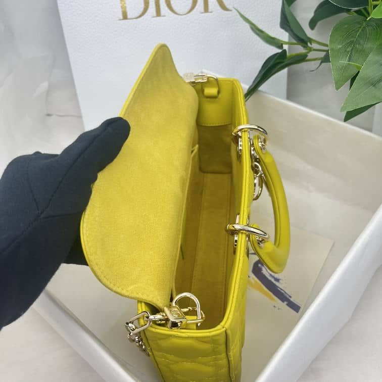 Dior Medium Lady D-Joy Bag Cannage Lambskin - DHB97 - 3