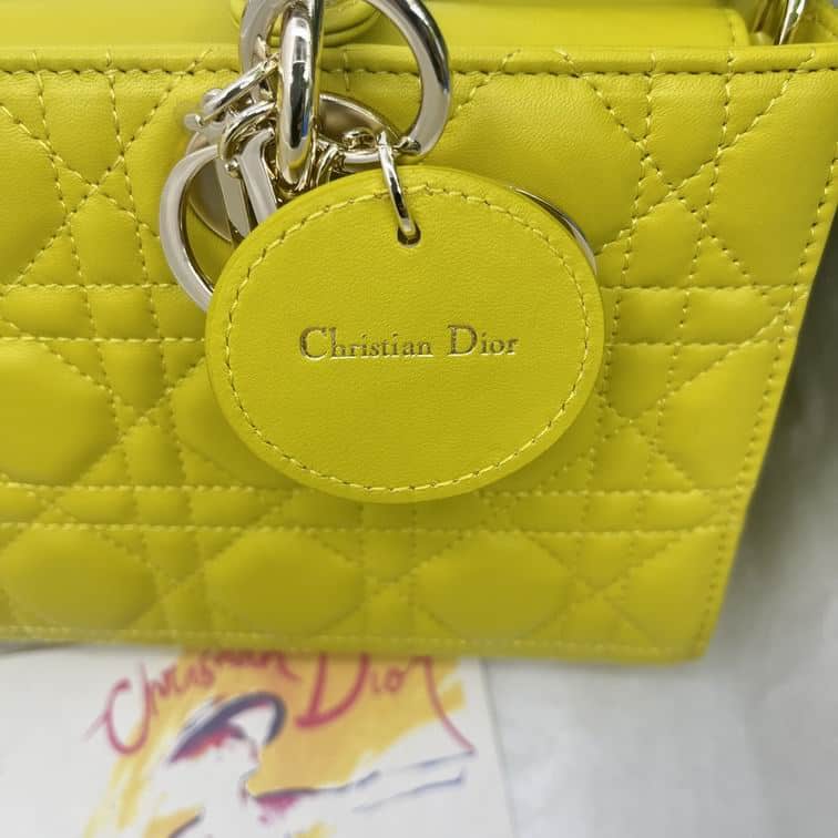 Dior Medium Lady D-Joy Bag Cannage Lambskin - DHB97 - 7