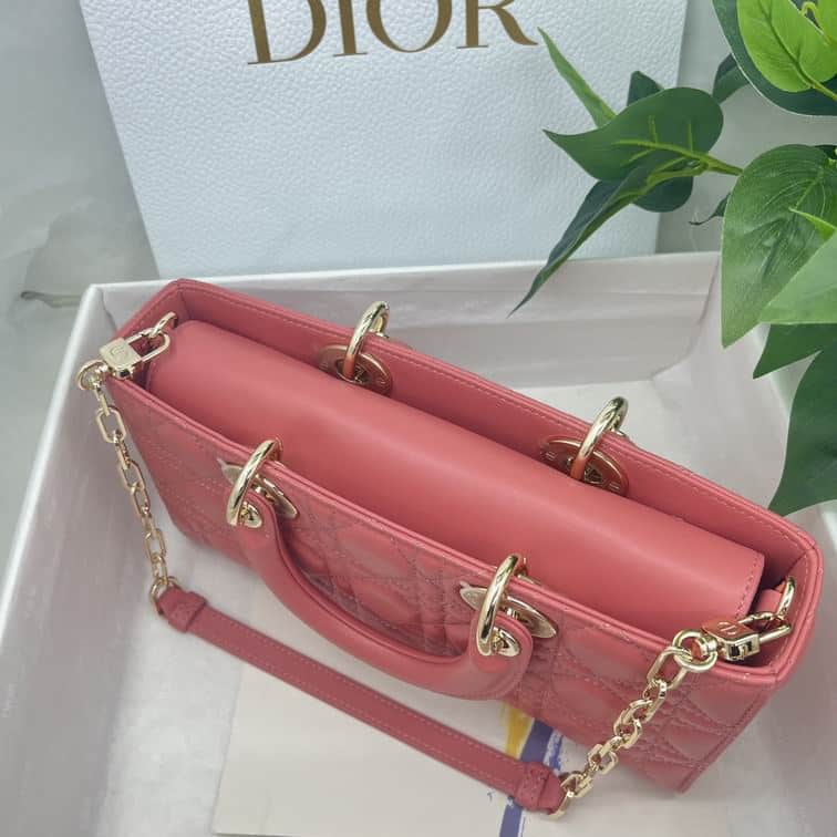 Dior Medium Lady D-Joy Bag Cannage Lambskin - DHB98 - 5