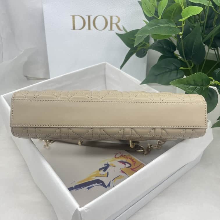 Dior Medium Lady D-Joy Bag Cannage Lambskin - DHB99 - 4