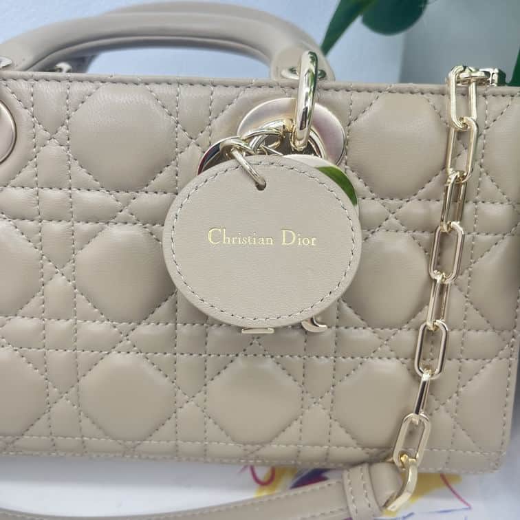 Dior Medium Lady D-Joy Bag Cannage Lambskin - DHB99 - 8