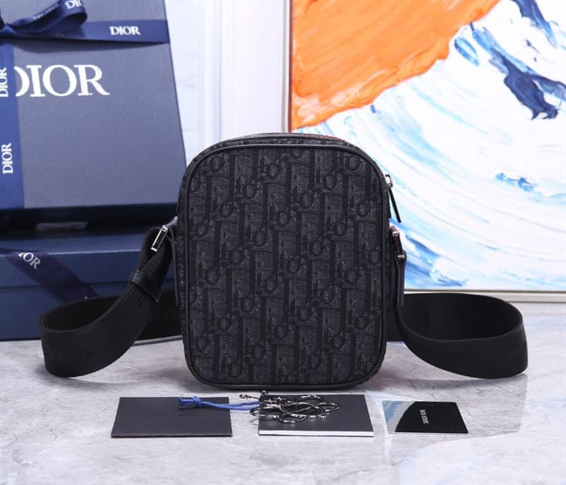 Dior Oblique Jacquard Messenger Bag - DMB21 - 3