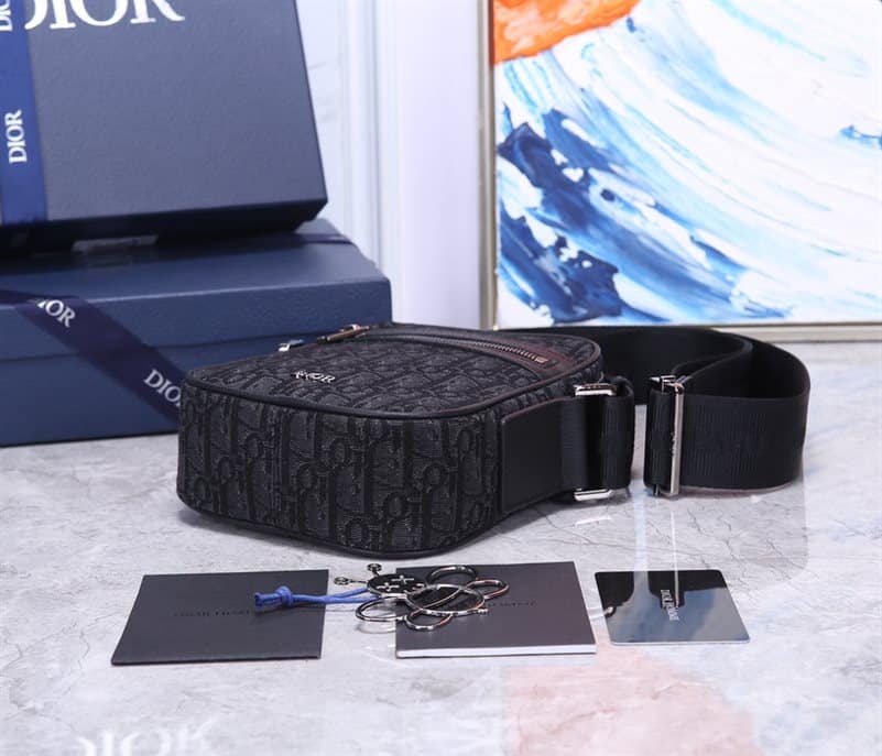 Dior Oblique Jacquard Messenger Bag - DMB21 - 4