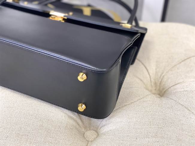 Dior Parisienne Bag Black Smooth Calfskin - DHB34 - 8