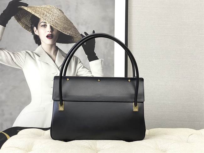 Dior Parisienne Bag Black Smooth Calfskin - DHB34 - 3