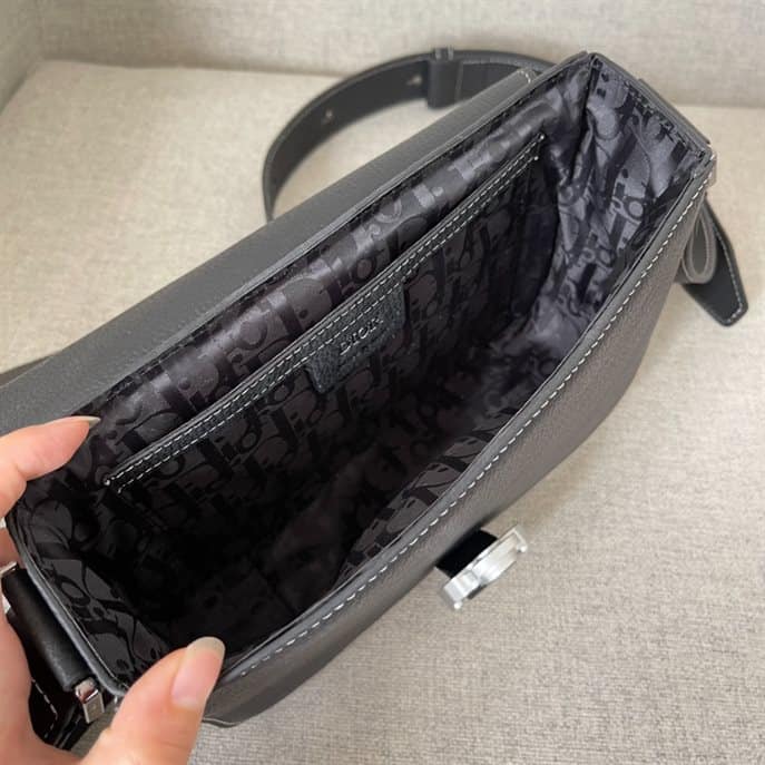 Dior Saddle Pouch With Strap- DMB15 - 8