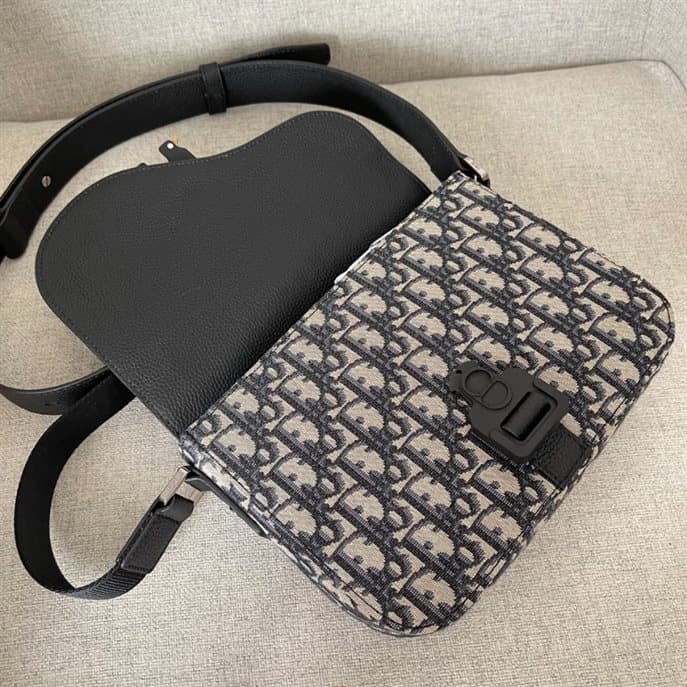 Dior Saddle Pouch With Strap- DMB16 - 7