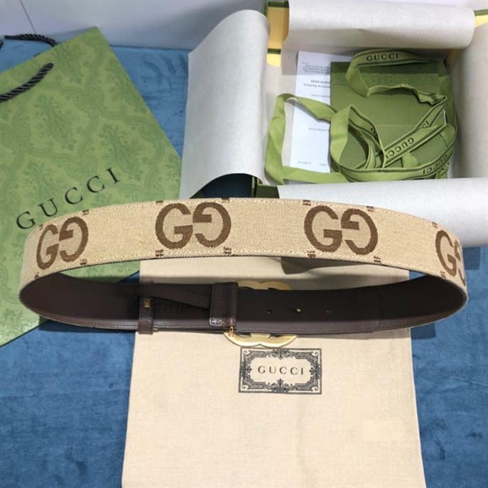 GG Marmont Jumbo GG Wide Belt - BELT38 - 3
