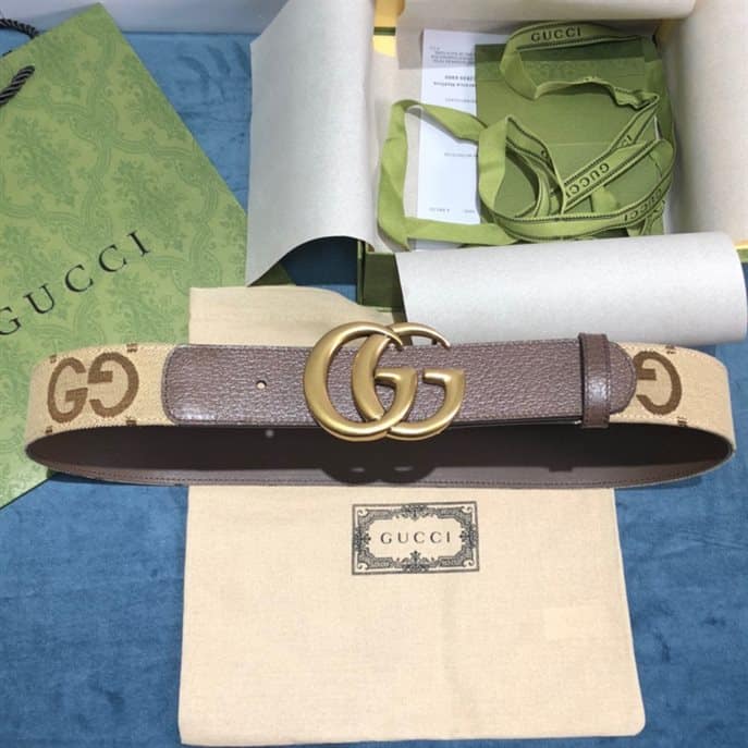 GG Marmont Jumbo GG Wide Belt - BELT38 - 2
