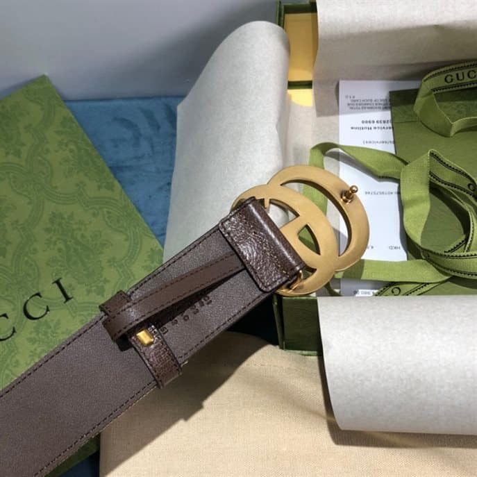 GG Marmont Jumbo GG Wide Belt - BELT38 - 5