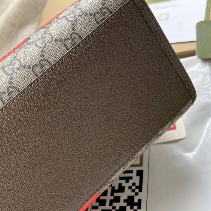 GG Small Tote Bag Brown Red - GTB199 - 4