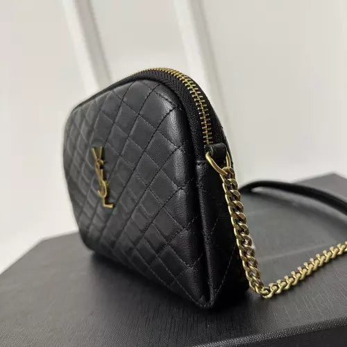 Gaby Zipped Pouch In Lambskin - YPS196 - 6