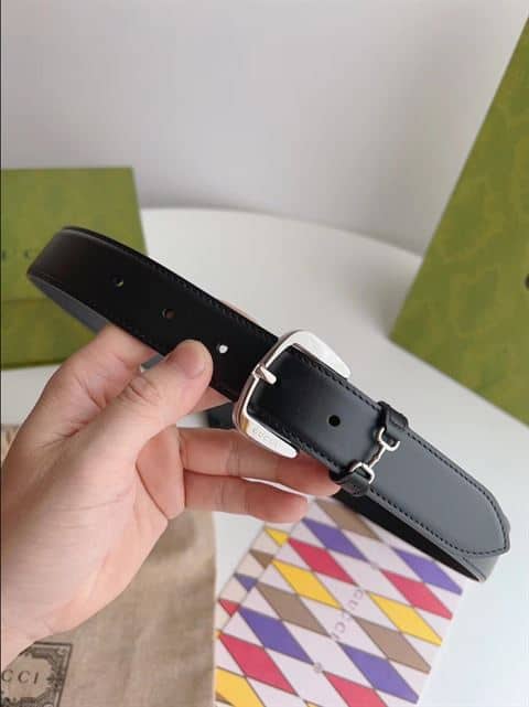 Gucci Belt with crystal Horsebit - BEL18 - 2