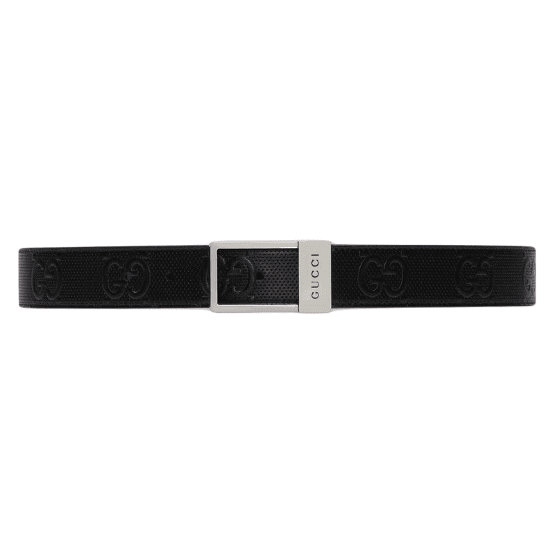 Gucci GG belt with rectangular buckle - BELT20 - 1
