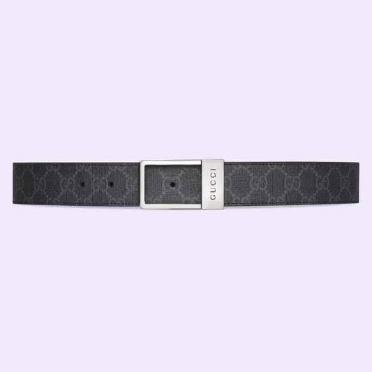 Gucci GG belt with rectangular buckle - BELT28 - 1