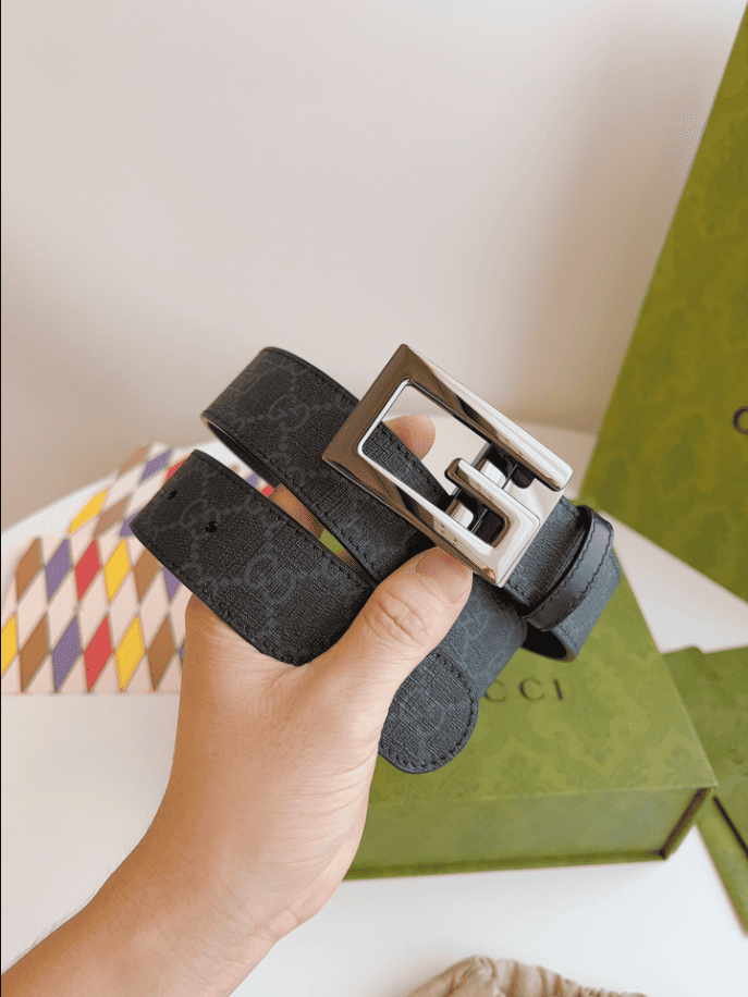 Gucci Reversible belt with Square G buckle - BELT26 - 2