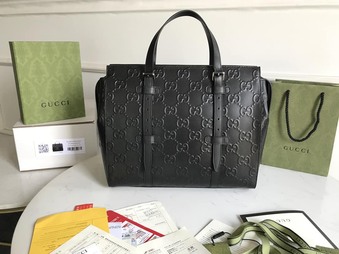 GG embossed tote bag - GTB070 - 2