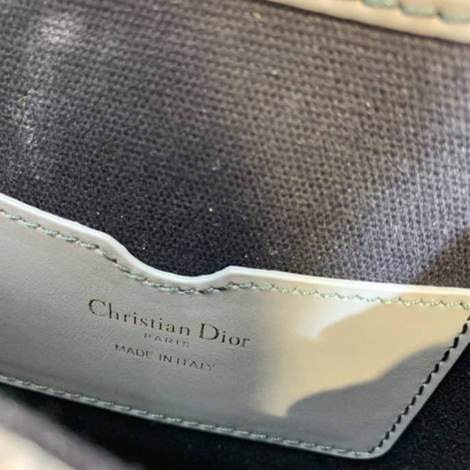 Medium Dior Bobby Bag Gray Dior Oblique Jacquard - DMB04 - 6