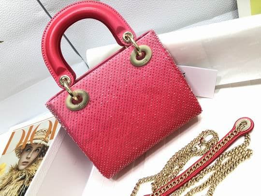 Mini Lady Dior Bag Bead Embroidery - DHB66 - 2