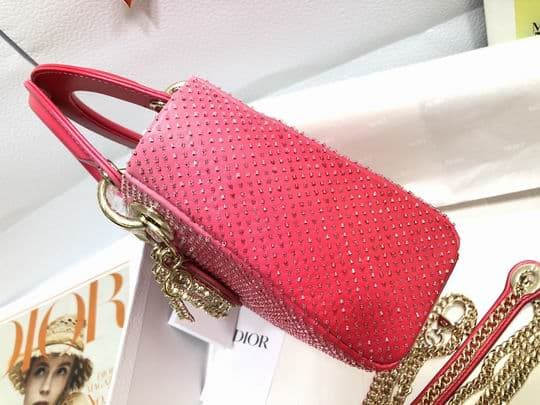 Mini Lady Dior Bag Bead Embroidery - DHB66 - 3