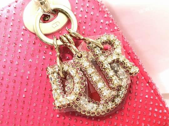 Mini Lady Dior Bag Bead Embroidery - DHB66 - 4
