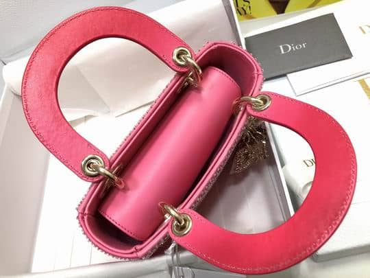 Mini Lady Dior Bag Bead Embroidery - DHB66 - 6