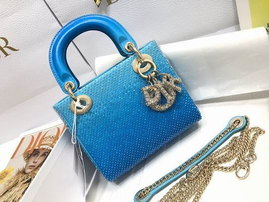 Mini Lady Dior Bag Bead Embroidery - DHB67 - 1