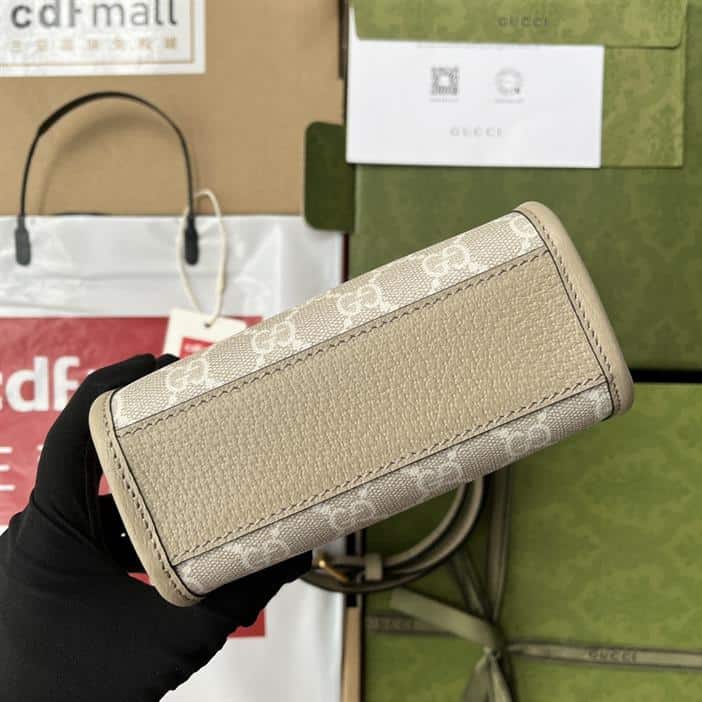 Mini tote bag with Interlocking G - GTB205 - 6