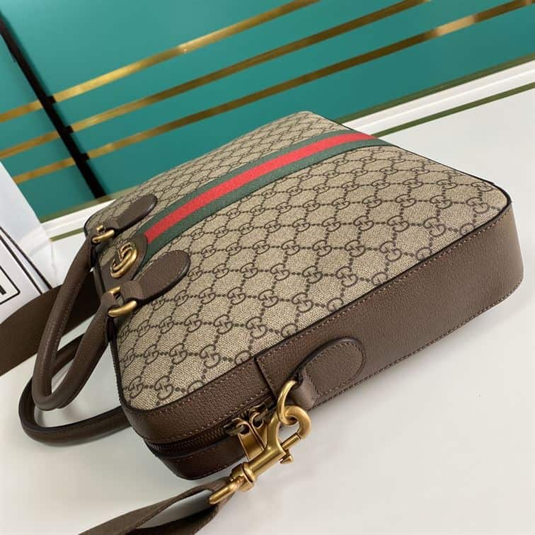 Gucci Canvas Ophidia GG Briefcase - GBC003 - 4