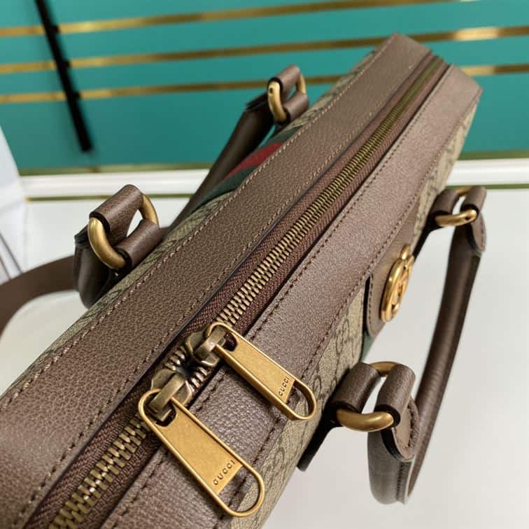 Gucci Canvas Ophidia GG Briefcase - GBC003 - 5