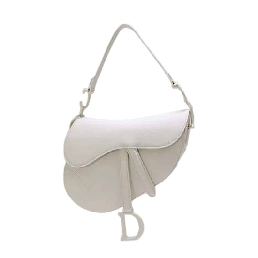 Sandle Bag White Grained Calfskin - DHB50 - 1