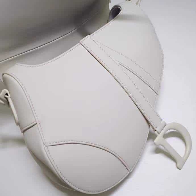 Sandle Bag White Grained Calfskin - DHB50 - 7
